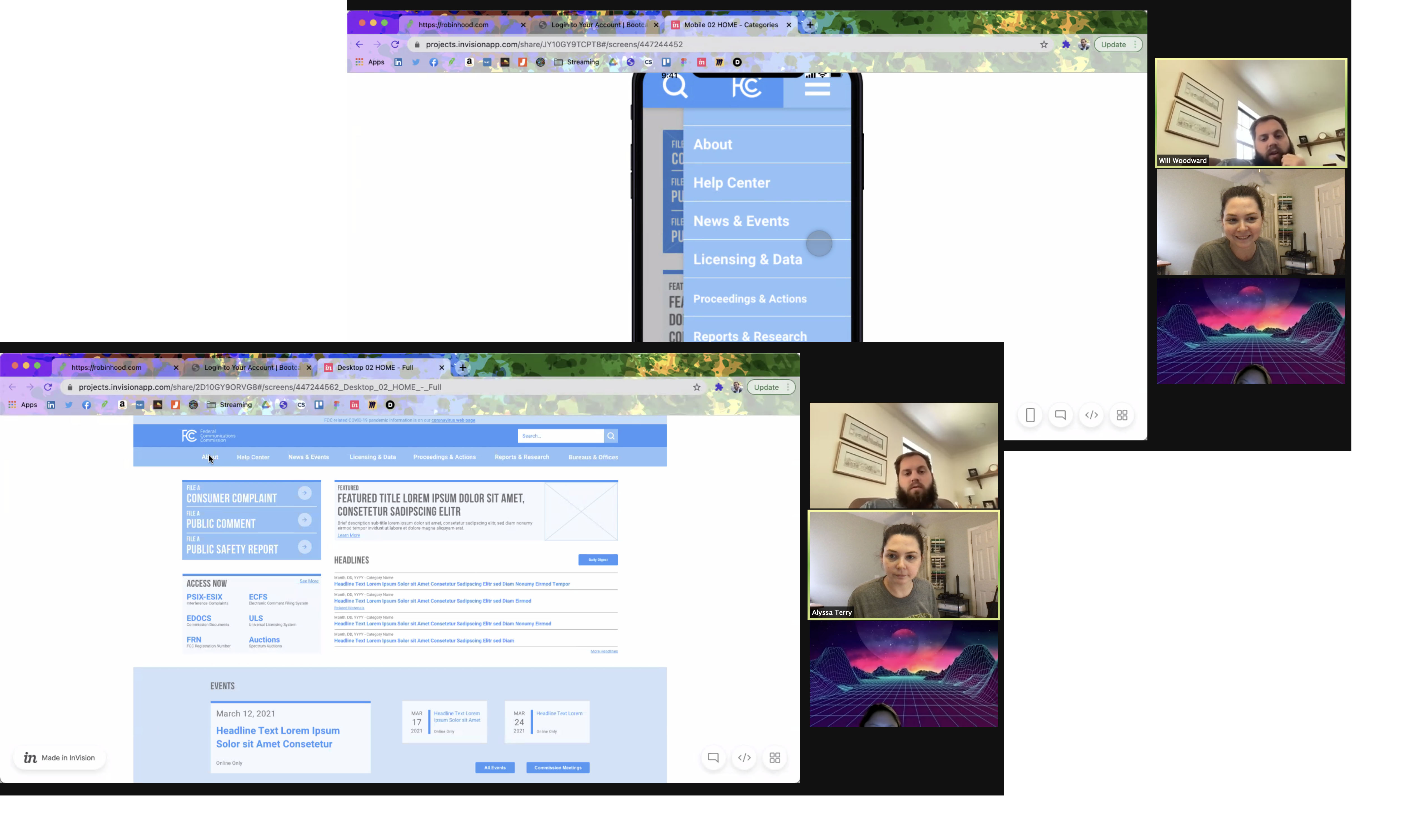 Zoom Screenshots