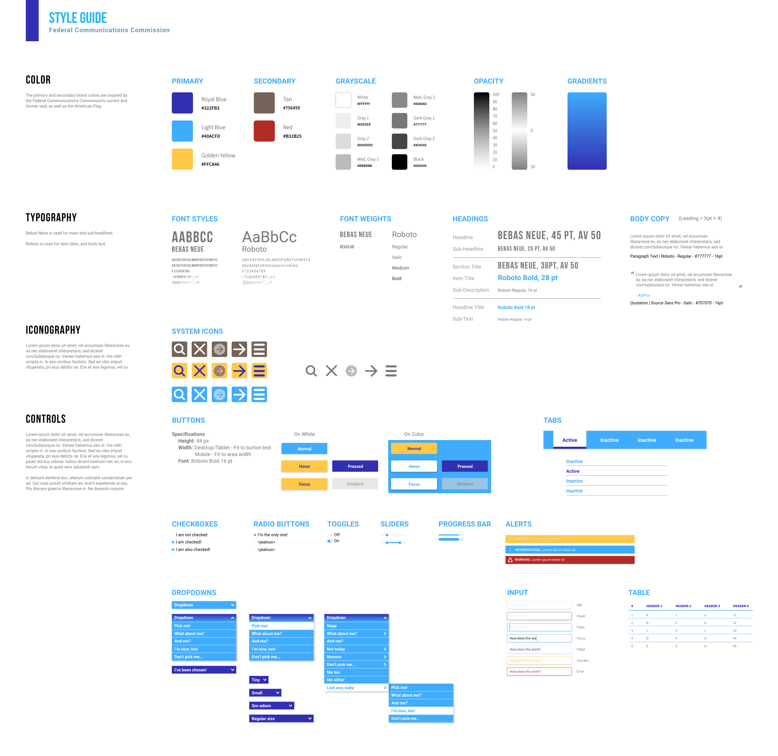 Mobile Wireframes