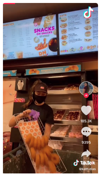 Dunkin' TikTok