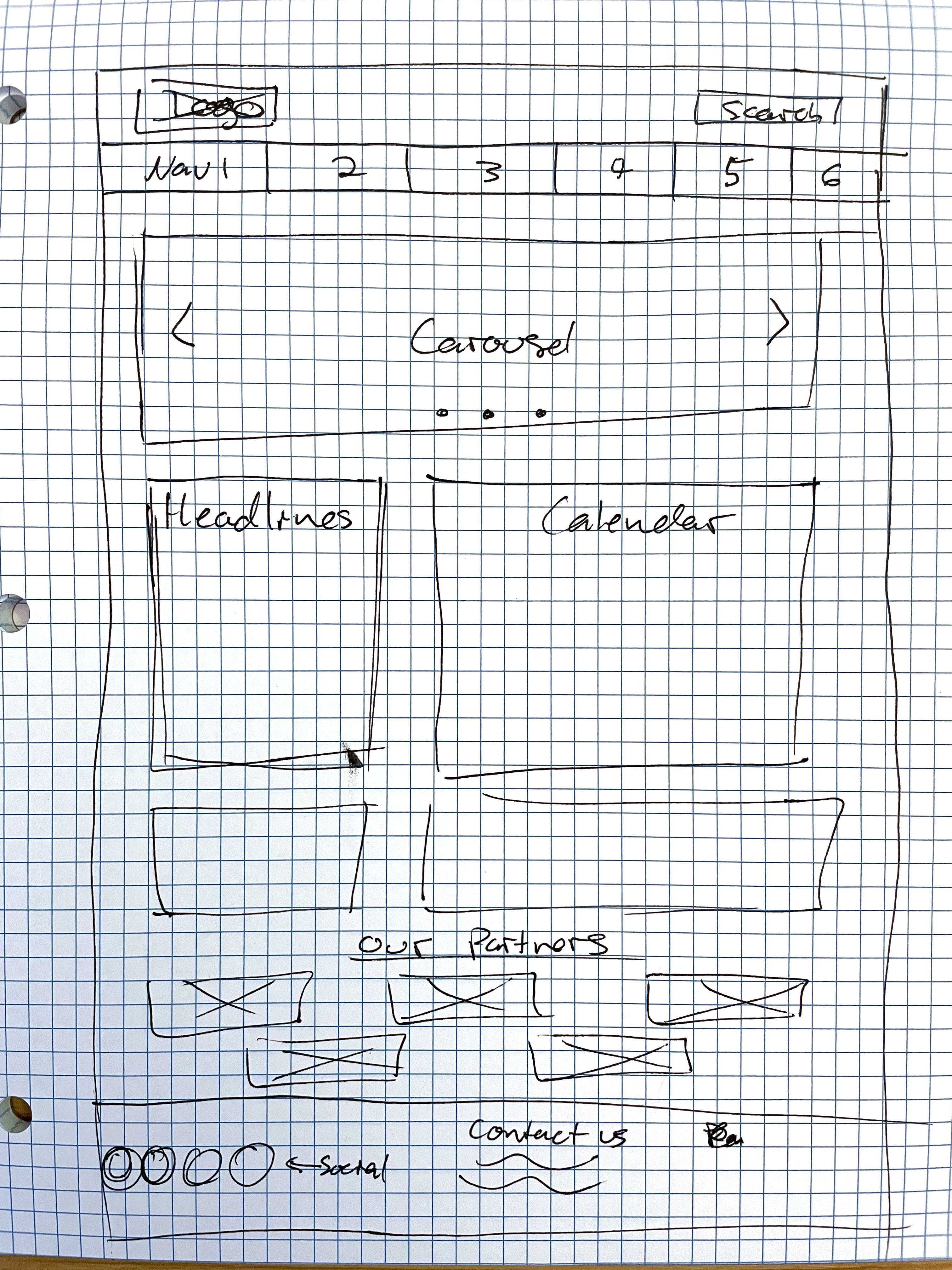 Wireframe Sketch 01